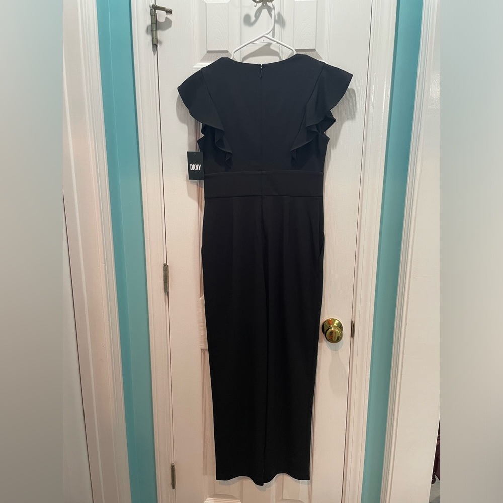 NWT DKNY V-neck Pantsuit - Picture 6 of 7